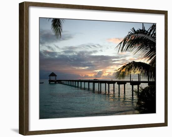 Le Maitai Dream Fakarava Resort, Fakarava, Tuamotus, French Polynesia-Michele Westmorland-Framed Photographic Print