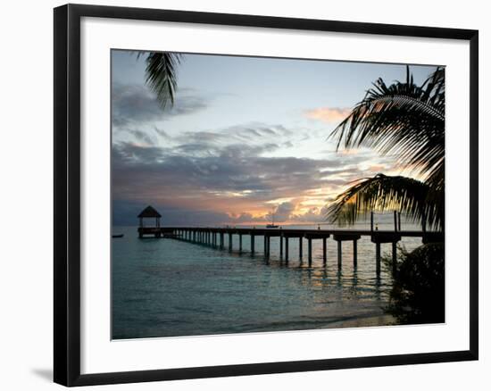 Le Maitai Dream Fakarava Resort, Fakarava, Tuamotus, French Polynesia-Michele Westmorland-Framed Photographic Print