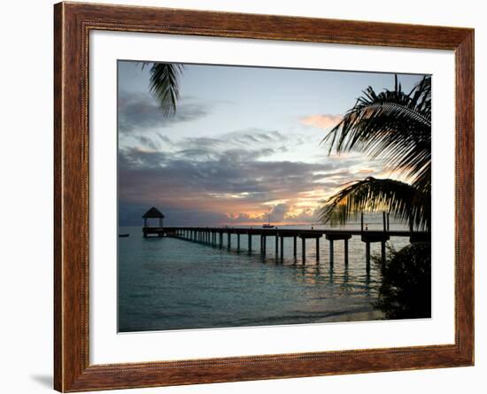 Le Maitai Dream Fakarava Resort, Fakarava, Tuamotus, French Polynesia-Michele Westmorland-Framed Photographic Print