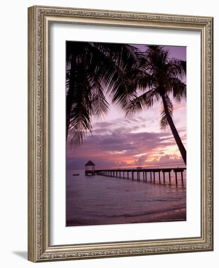 Le Maitai Dream Fakarava Resort, Fakarava, Tuamotus, French Polynesia-Michele Westmorland-Framed Photographic Print