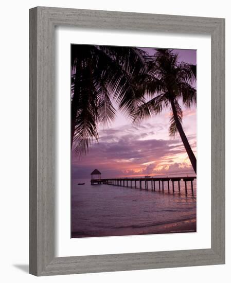 Le Maitai Dream Fakarava Resort, Fakarava, Tuamotus, French Polynesia-Michele Westmorland-Framed Photographic Print