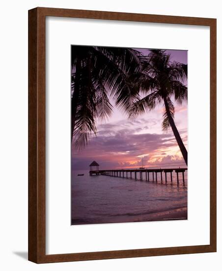 Le Maitai Dream Fakarava Resort, Fakarava, Tuamotus, French Polynesia-Michele Westmorland-Framed Photographic Print