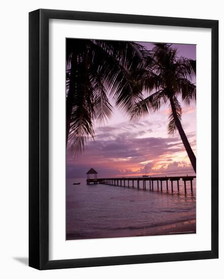 Le Maitai Dream Fakarava Resort, Fakarava, Tuamotus, French Polynesia-Michele Westmorland-Framed Photographic Print