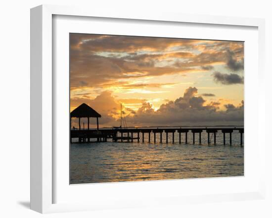 Le Maitai Dream Fakarava Resort, Fakarava, Tuamotus, French Polynesia-Michele Westmorland-Framed Photographic Print