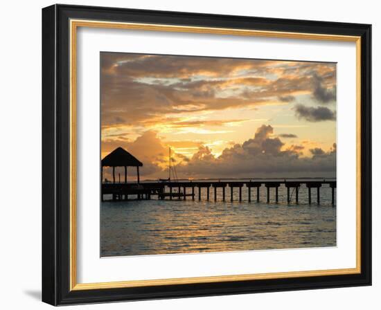 Le Maitai Dream Fakarava Resort, Fakarava, Tuamotus, French Polynesia-Michele Westmorland-Framed Photographic Print