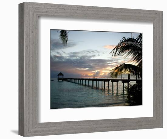 Le Maitai Dream Fakarava Resort, Fakarava, Tuamotus, French Polynesia-Michele Westmorland-Framed Photographic Print