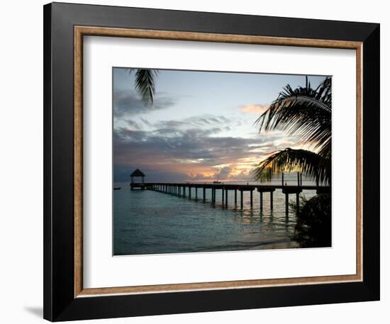 Le Maitai Dream Fakarava Resort, Fakarava, Tuamotus, French Polynesia-Michele Westmorland-Framed Photographic Print