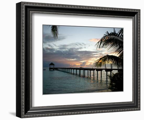 Le Maitai Dream Fakarava Resort, Fakarava, Tuamotus, French Polynesia-Michele Westmorland-Framed Photographic Print