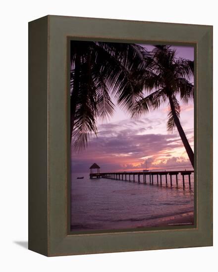 Le Maitai Dream Fakarava Resort, Fakarava, Tuamotus, French Polynesia-Michele Westmorland-Framed Premier Image Canvas