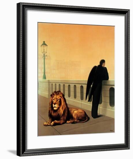 Le Mal du Pays, c.1941-Rene Magritte-Framed Art Print