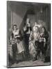 Le Malade Imaginaire' the Imaginary Invalid, His Doctors and His Maidservant-null-Mounted Art Print