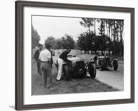 Le Mans 24 Hour Race, France, 1938-null-Framed Photographic Print