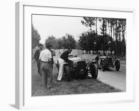 Le Mans 24 Hour Race, France, 1938-null-Framed Photographic Print