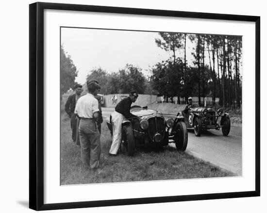 Le Mans 24 Hour Race, France, 1938-null-Framed Photographic Print