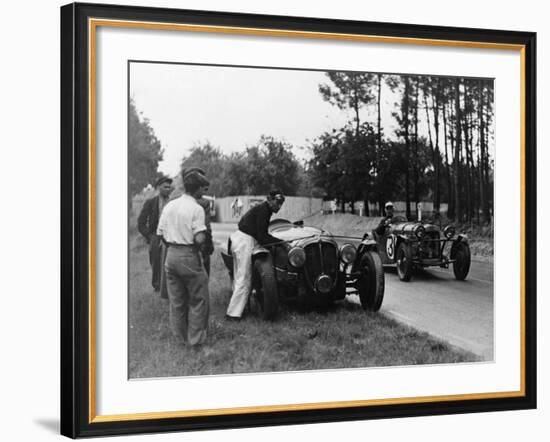 Le Mans 24 Hour Race, France, 1938-null-Framed Photographic Print