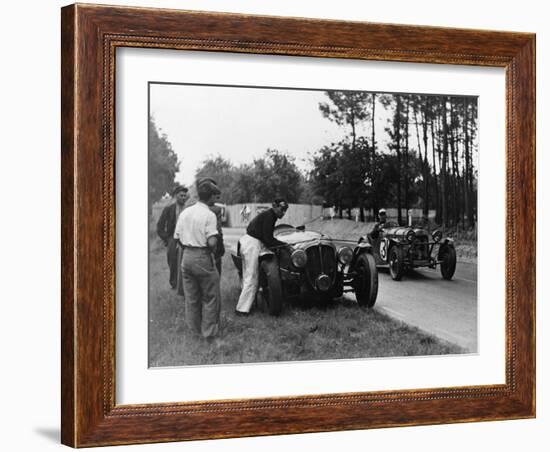 Le Mans 24 Hour Race, France, 1938-null-Framed Photographic Print