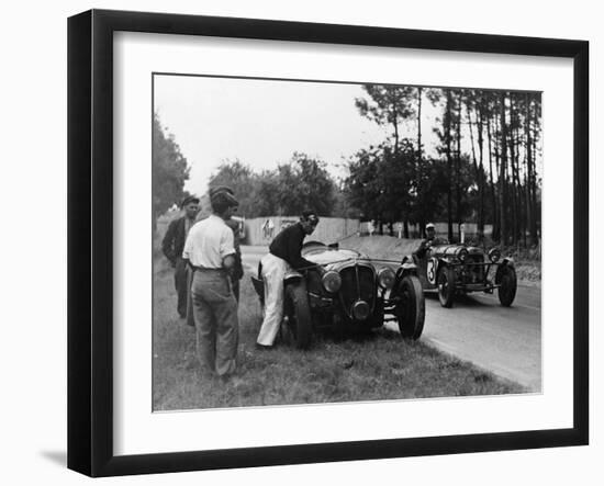 Le Mans 24 Hour Race, France, 1938-null-Framed Photographic Print