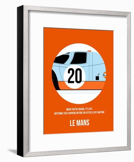 Le Mans Poster 1-Anna Malkin-Framed Art Print