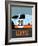 Le Mans Poster 2-Anna Malkin-Framed Art Print