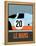 Le Mans Poster 2-Anna Malkin-Framed Stretched Canvas