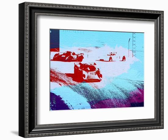 Le Mans Racing Laguna Seca-NaxArt-Framed Premium Giclee Print