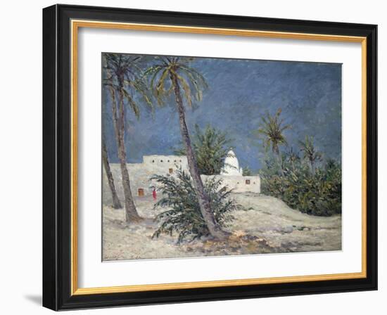 Le Marabout de Bou-Chagroune, Sahara, 1913-Maxime Emile Louis Maufra-Framed Giclee Print