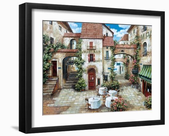 Le Marais-Roger Duvall-Framed Art Print