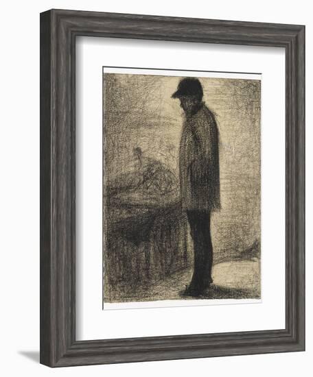 Le Marchand d'oranges-Georges Seurat-Framed Giclee Print