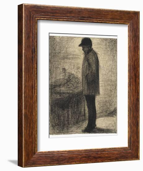 Le Marchand d'oranges-Georges Seurat-Framed Giclee Print