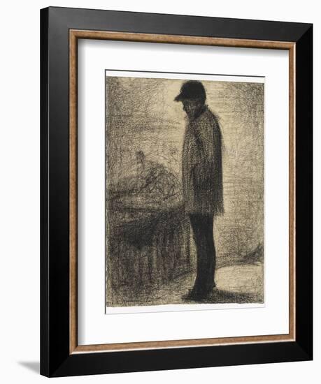 Le Marchand d'oranges-Georges Seurat-Framed Giclee Print