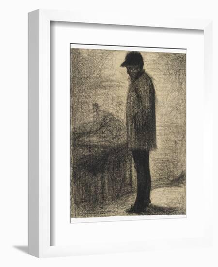 Le Marchand d'oranges-Georges Seurat-Framed Giclee Print