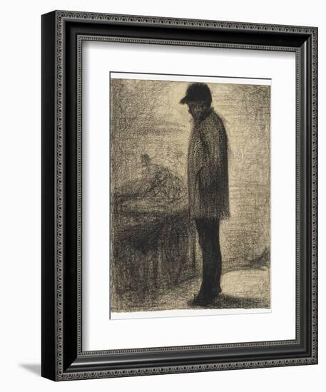 Le Marchand d'oranges-Georges Seurat-Framed Giclee Print