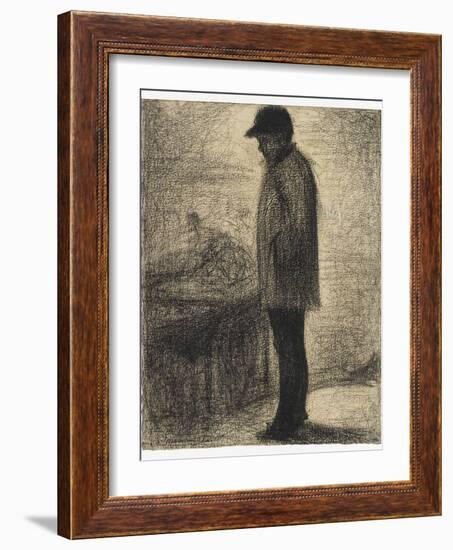 Le Marchand d'oranges-Georges Seurat-Framed Giclee Print