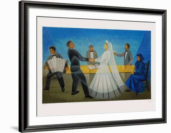 Le mariage-Louis Toffoli-Framed Limited Edition