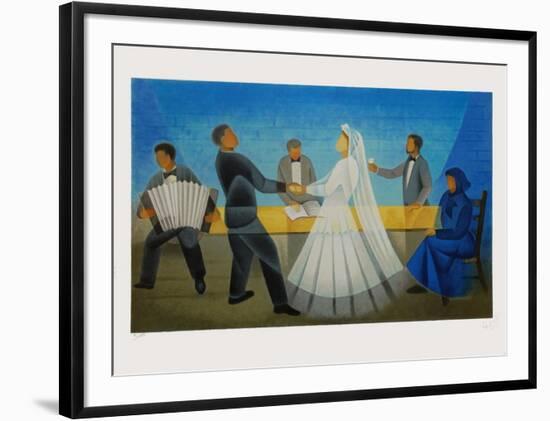 Le mariage-Louis Toffoli-Framed Limited Edition