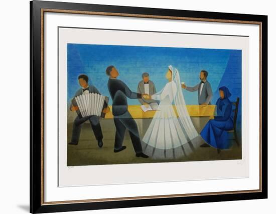 Le mariage-Louis Toffoli-Framed Limited Edition