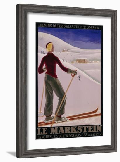 Le Markstein, circa 1930-null-Framed Giclee Print