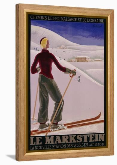 Le Markstein, circa 1930-null-Framed Premier Image Canvas