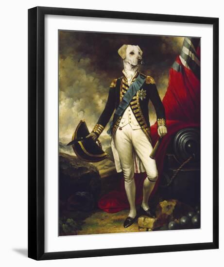 Le Marquis de Retriever-Thierry Poncelet-Framed Premium Giclee Print