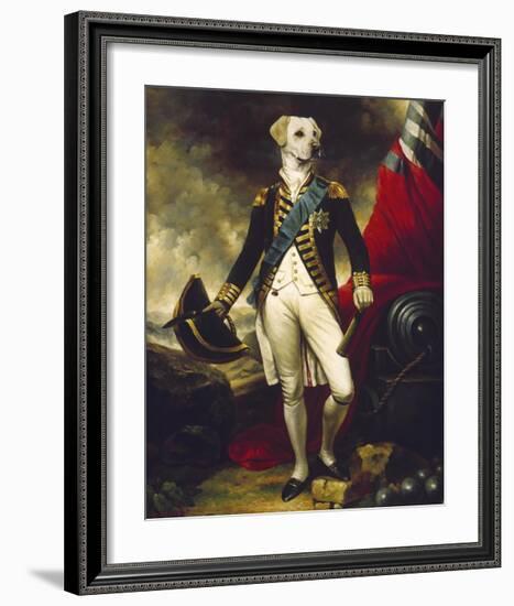 Le Marquis de Retriever-Thierry Poncelet-Framed Premium Giclee Print