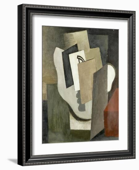 Le masque, étude pour "le Prestidigitateur"-Roger de La Fresnaye-Framed Giclee Print