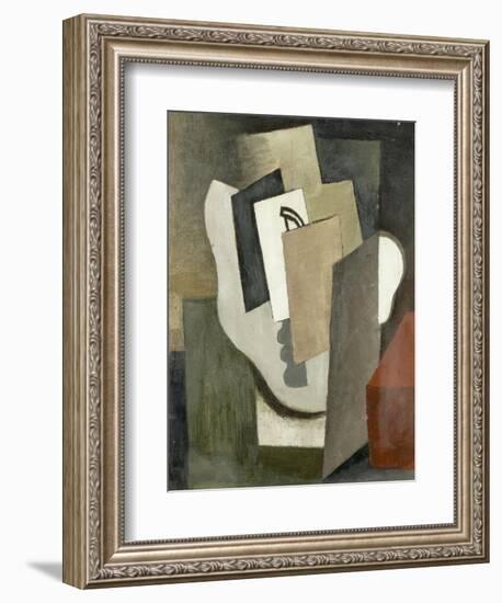 Le masque, étude pour "le Prestidigitateur"-Roger de La Fresnaye-Framed Giclee Print