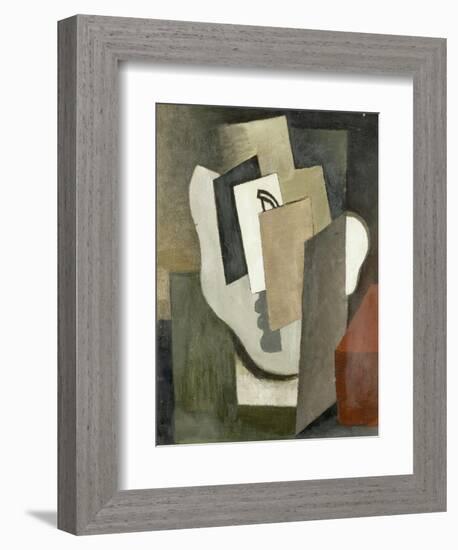 Le masque, étude pour "le Prestidigitateur"-Roger de La Fresnaye-Framed Giclee Print