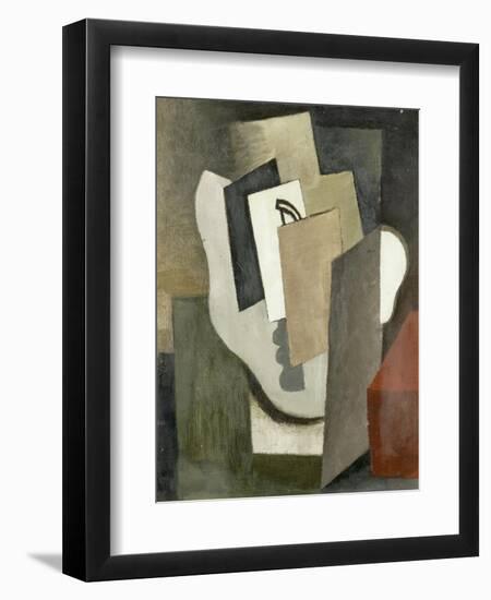 Le masque, étude pour "le Prestidigitateur"-Roger de La Fresnaye-Framed Giclee Print