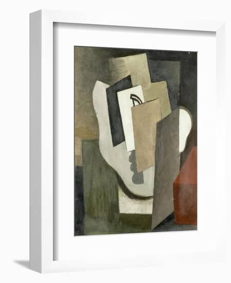 Le masque, étude pour "le Prestidigitateur"-Roger de La Fresnaye-Framed Giclee Print