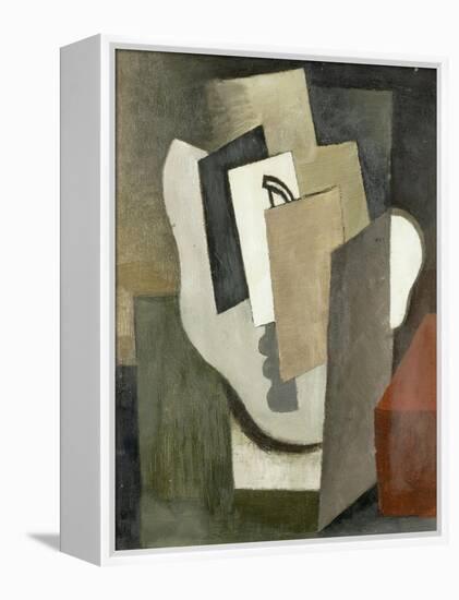 Le masque, étude pour "le Prestidigitateur"-Roger de La Fresnaye-Framed Premier Image Canvas