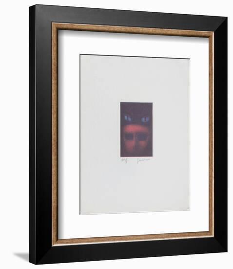 Le masque-Laurent Schkolnyk-Framed Collectable Print