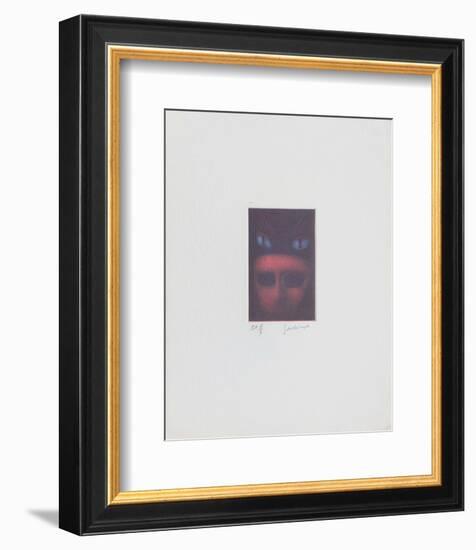 Le masque-Laurent Schkolnyk-Framed Collectable Print