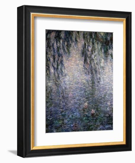 Le Matin Clair Aux Saules, Bright Morning with Willow Trees, from a Series of 8 Giant Canvases-Claude Monet-Framed Giclee Print