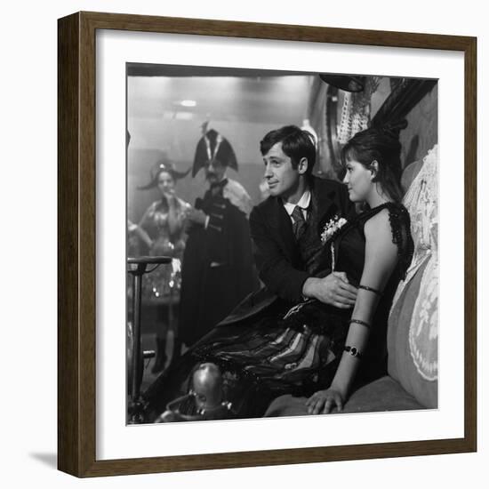 Le Mauvais Chemin LA VIACCIA by MauroBolognini with Jean-Paul Belmondo and Claudia Cardinale, 1961 -null-Framed Photo